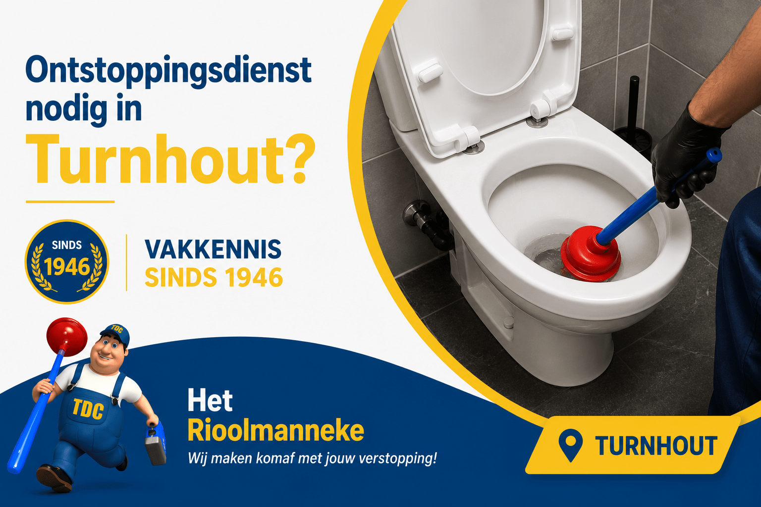 Ontstoppingsdienst Turnhout
